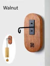 Hluru Wind Chime Wall hook Walnut Wood