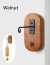 Hluru Wind Chime Wall hook Walnut Wood