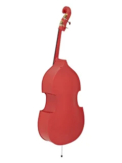 Stentor 1950LCRD Harlequin Rockabilly Double Bass 3/4 (Red)