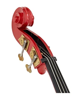 Stentor 1950LCRD Harlequin Rockabilly Double Bass 3/4 (Red)