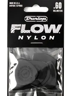 Dunlop 541P.60 Flow Nylon Pick .60mm (12 шт.)
