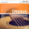 Струни D'Addario EJ15 Phosphor Bronze Extra Light 10-47