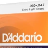 Струни D'Addario EJ15 Phosphor Bronze Extra Light 10-47