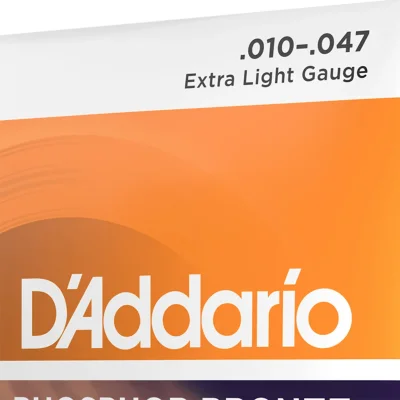 Струни D'Addario EJ15 Phosphor Bronze Extra Light 10-47
