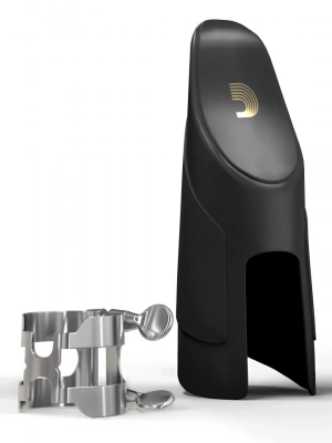 D'Addario HCL1S H-Ligature &amp; Cap for Bb Clarinet Silver-Plated