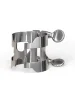 Лігатура D'Addario HCL1S H-Ligature & Cap for Bb Clarinet Silver-Plated