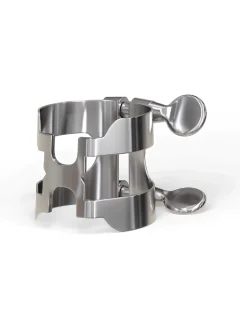 D'Addario HCL1S H-Ligature & Cap for Bb Clarinet Silver-Plated