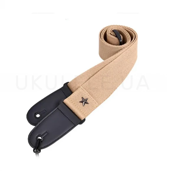 Ремень для гитари Overtone Vintage Star Khaki