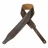 Levy's DM17-DBR Top Grain Series Guitar Strap (Dark Brown)