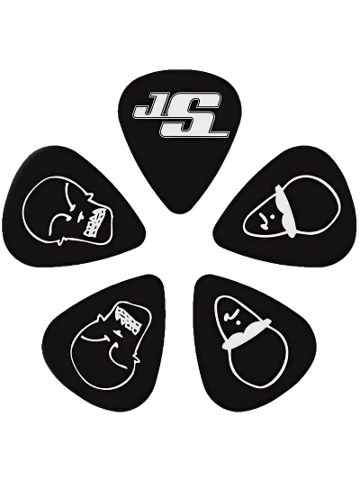 Набір медіаторів D'Addario PW1CBK4-10JS Joe Satriani Medium (10 шт)