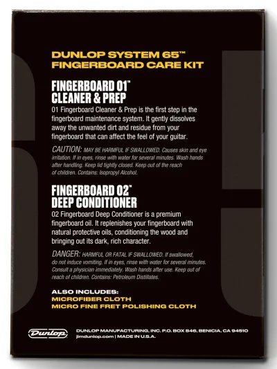 Набір засобів Dunlop 6502 System 65 Guitar Fingerboard Kit