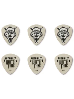Dunlop PH122T1.14 Hetfield's White Fang Custom Flow Pick Tin 1.14mm