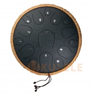 Hluru Huashu THL15-13 Navy Blue Tongue Drum (15notes 13" D major) Carbon Steel Hluru Huashu THL15-13 Navy Blue Tongue Drum (15notes 13" D major) Carbon Steel