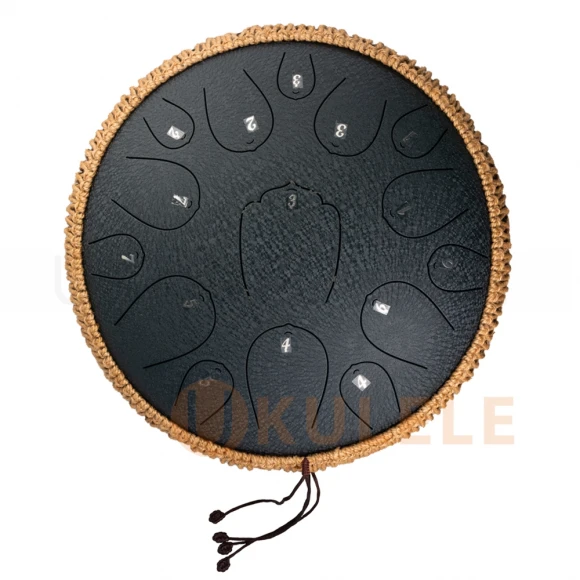 Глюкофон Hluru Huashu THL15-13 Navy Blue Tongue Drum (15notes 13" D major) Carbon Steel
