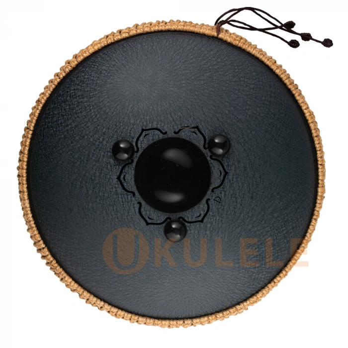 Hluru Huashu THL15-13 Navy Blue Tongue Drum (15notes 13" D major) Carbon Steel