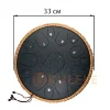 Глюкофон Hluru Huashu THL15-13 Navy Blue Tongue Drum (15notes 13" D major) Carbon Steel