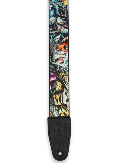 Ремінь для гітари Levy’s MP2TAT-003 Tattoo Series (New School)