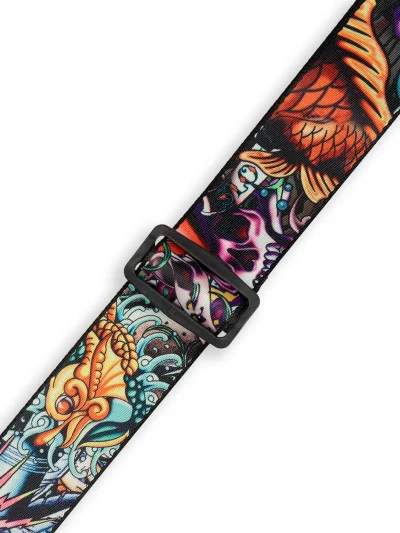 Ремінь для гітари Levy’s MP2TAT-003 Tattoo Series (New School)