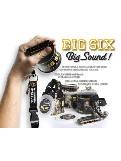 Губна гармоніка Seydel Big Six Classic C-major