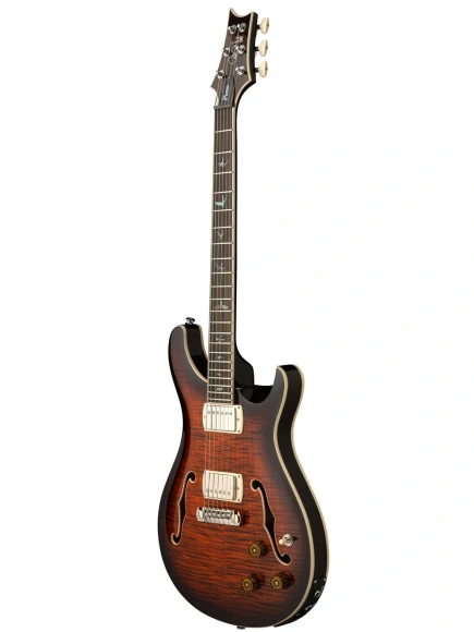 Напівакустична гітара PRS SE Hollowbody II Piezo (Orange Tiger Smokeburst)