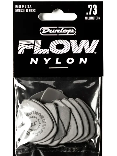 Набір медіаторів Dunlop 541P.73 Flow Nylon Pick .73mm (12 шт.)
