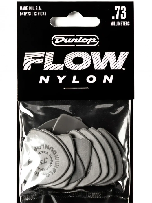 Dunlop 541P.73 Flow Nylon Pick .73mm (12 шт.)