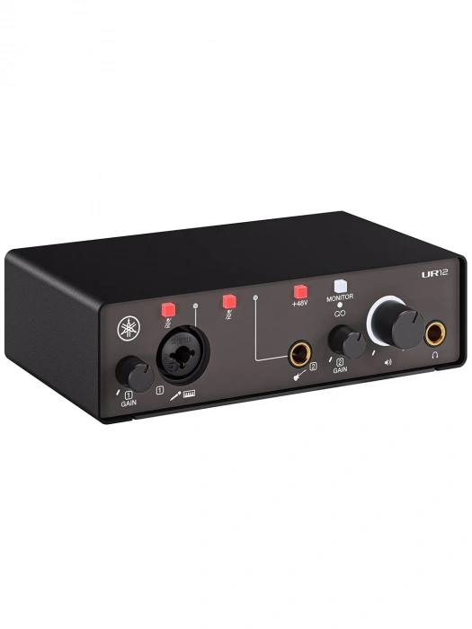 Аудіоінтерфейс Аудіоінтерфейс Yamaha UR12MK3 (Black)