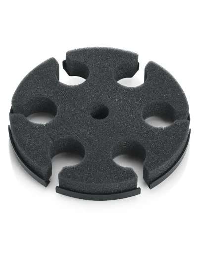 Gator Frameworks GFW-MIC-6TRAY Multi Microphone Tray Holds 6 Microphones