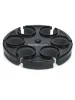 Gator Frameworks GFW-MIC-6TRAY Multi Microphone Tray Holds 6 Microphones