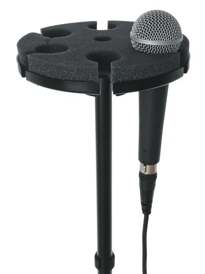 Gator Frameworks GFW-MIC-6TRAY Multi Microphone Tray Holds 6 Microphones