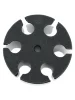 Gator Frameworks GFW-MIC-6TRAY Multi Microphone Tray Holds 6 Microphones