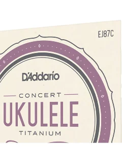 D'Addario EJ87C Titanium Ukulele Concert