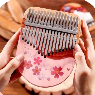 Калімба Hluru KBP17 Pink Sakura + кейс
