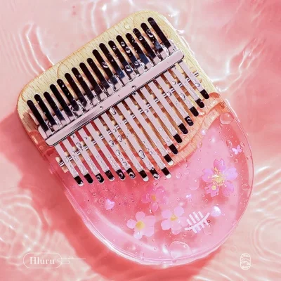 Калімба Hluru KBP17 Pink Sakura + кейс
