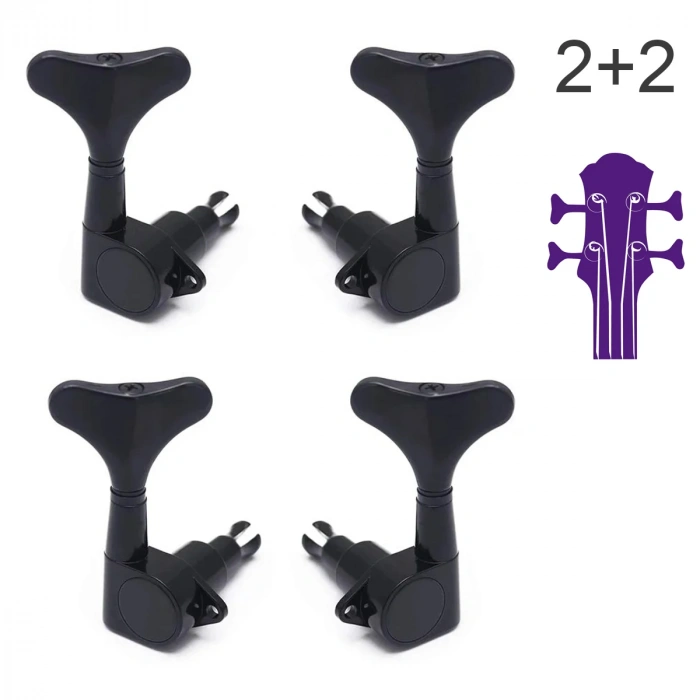 Кілки Кілки Overtone MHB02 BK 2+2