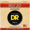 Струни DR HA-13 Hi-Beam Acoustic 80/20 Bronze Medium 13-56