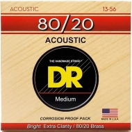 DR HA-13 Hi-Beam Acoustic 80/20 Bronze Medium 13-56 DR HA-13 Hi-Beam Acoustic 80/20 Bronze Medium 13-56