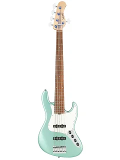 Sadowsky MetroLine 21-Fret Vintage J/J Bass Alder 5-String (Solid Sage Green Metallic Satin)