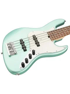 Sadowsky MetroLine 21-Fret Vintage J/J Bass Alder 5-String (Solid Sage Green Metallic Satin)