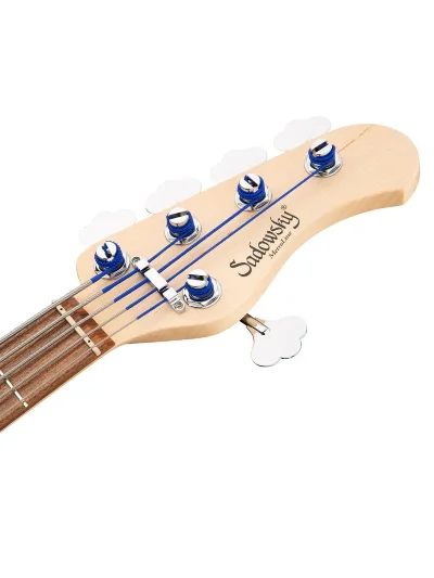 Бас-гітара Sadowsky MetroLine 21-Fret Vintage J/J Bass Alder 5-String (Solid Sage Green Metallic Satin)