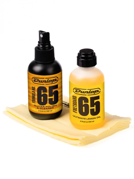 Набір засобів Набір засобів Dunlop 6503 System 65 Body and Fingerboard Cleaning Kit