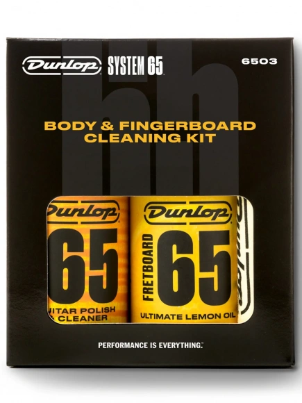 Набір засобів Dunlop 6503 System 65 Body and Fingerboard Cleaning Kit Набір засобів Dunlop 6503 System 65 Body and Fingerboard Cleaning Kit