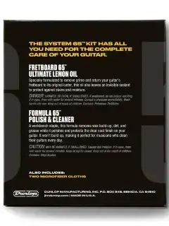 Dunlop 6503 System 65 Body and Fingerboard Cleaning Kit