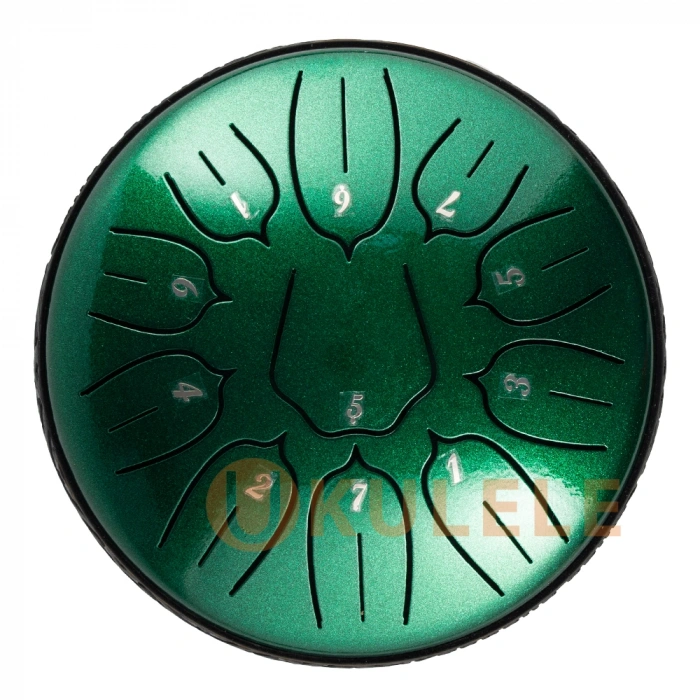 Глюкофон Глюкофон Hluru Huashu TSL11-6 Jewel Green 6" (15см) 11 нот Tongue Drum Carbon Steel
