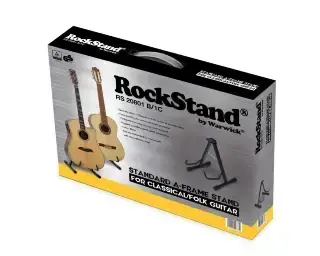 RockStand RS20801 B - A-Frame Stand for Acoustic Guitar / Bass