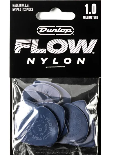 Набір медіаторів Dunlop 541P1.0 Flow Nylon Pick 1.0mm (12 шт.)