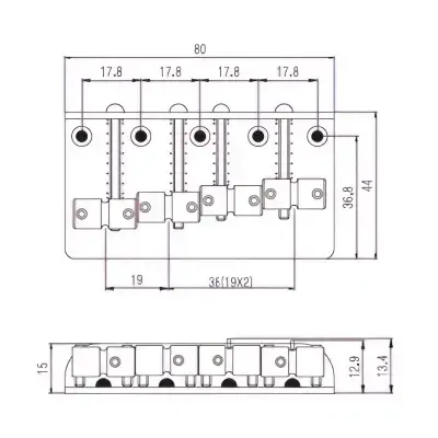 Бридж Paxphil BB019 CR (Chrome)