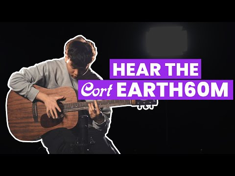 Акустическая гитара Акустическая гитара Cort Earth 60M (Open Pore)