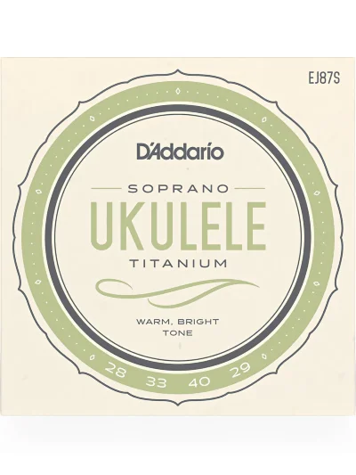 Струни D'Addario EJ87S Titanium Ukulele Soprano