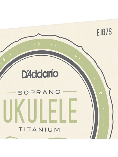 Струни D'Addario EJ87S Titanium Ukulele Soprano